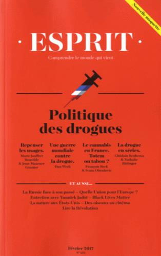Esprit N° 432, février 2017 : Politique des drogues
