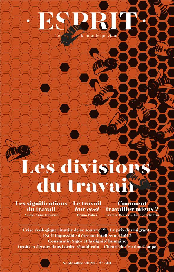 Esprit N° 501, septembre 2023 : Les divisions du travail