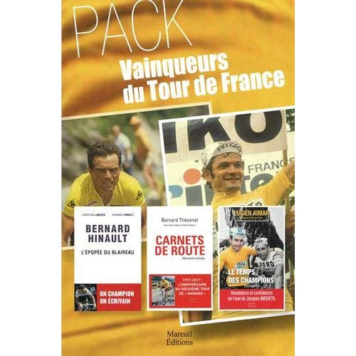 Vainqueurs du tour de France. Coffret en 3 volumes : Le temps des champions, mémoires ; Carnets de r