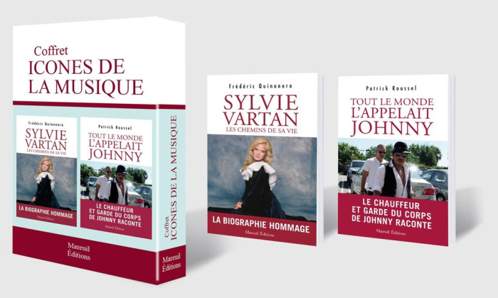 Icônes de la musique française. Coffret en 2 volumes : Sylvie Vartan - Les chemins de sa vie ; Tout