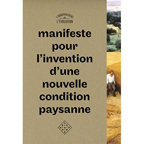 Manifeste pour l'invention d'une nouvelle condition paysanne en regard du Passage Nord-Ouest. Docume