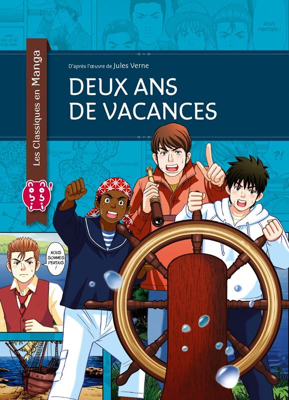 Les classiques en manga : Deux ans de vacances