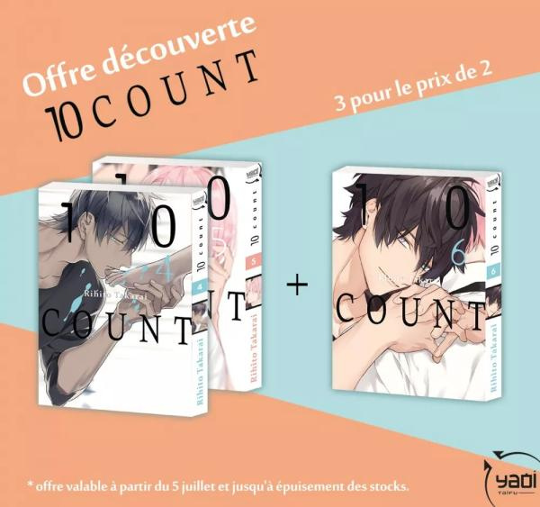 10 Count - Pack 3 tomes pour le prix de 2 : Tomes 4 à 6