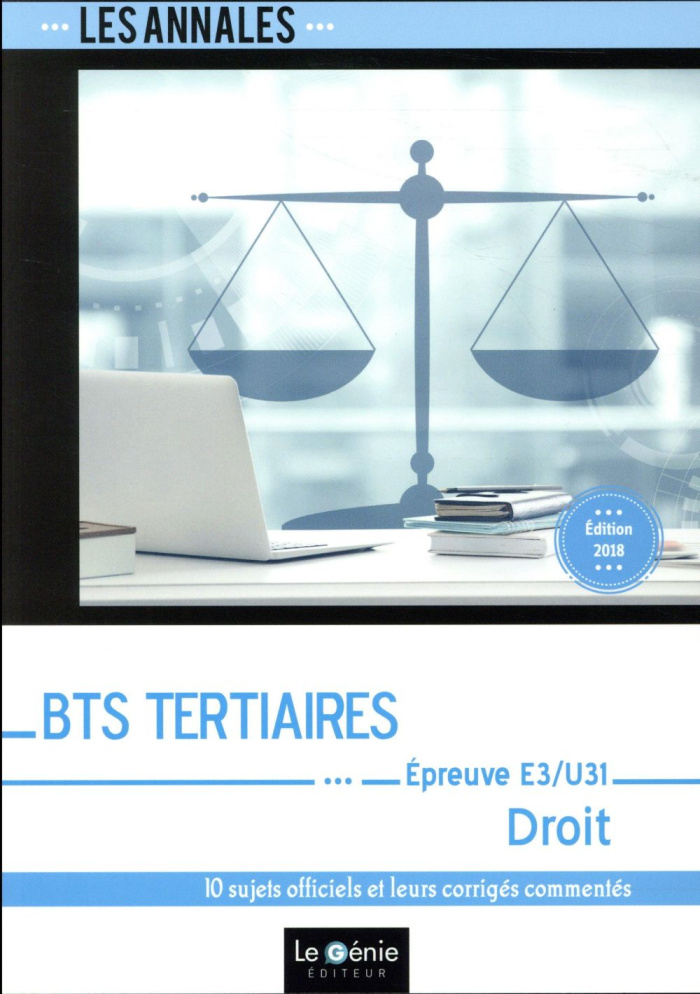 BTS TERTIAIRES - DROIT- EPREUVE E3-U31