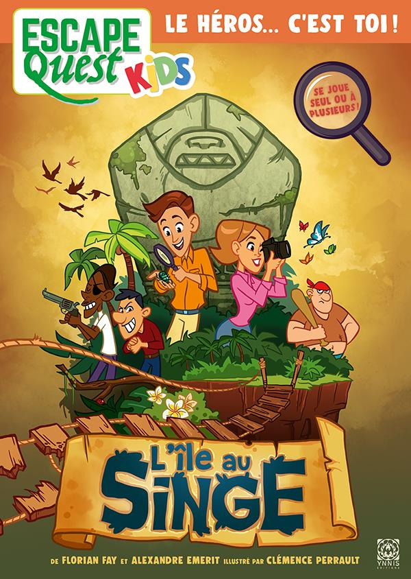Escape Quest Hors-série Kids N° 1 : L'île au singe