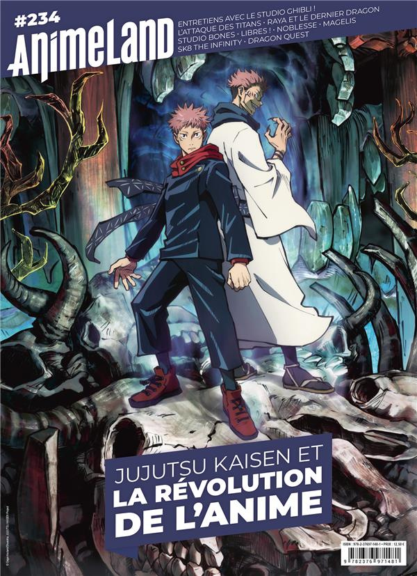 AnimeLand N° 234, avril-juin 2021 : Jujutsu Kaisen et la révolution de l'anime