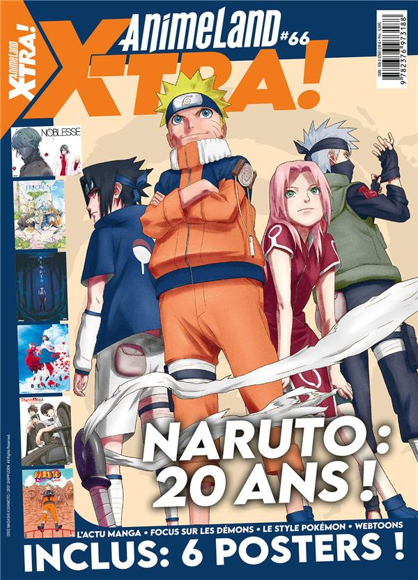 AnimeLand XTRA N° 66 : Naruto : 20 ans !