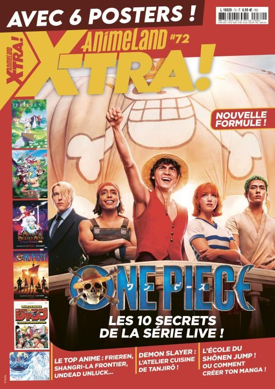 AnimeLand Xtra N° 72 : One Piece, les 10 secrets de la série live !
