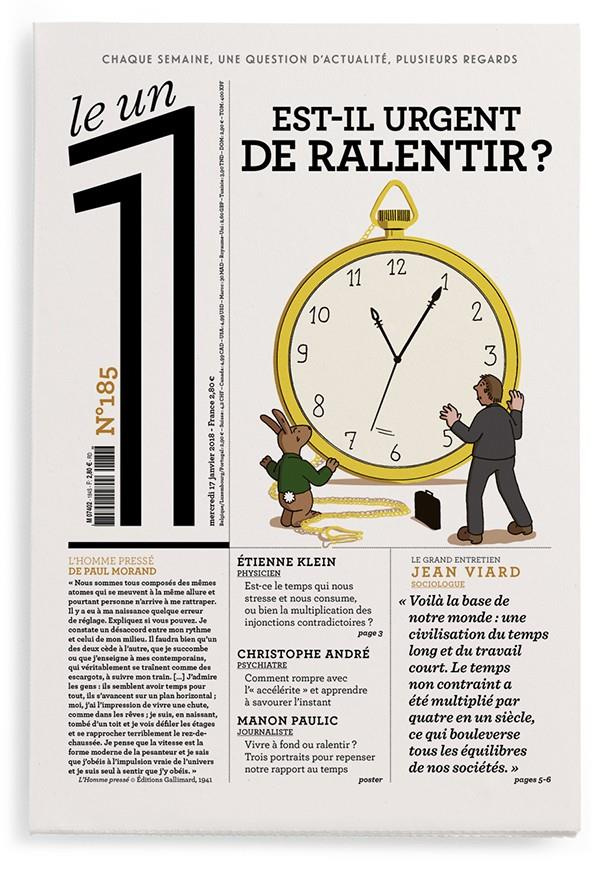 Le 1 N° 185, mercredi 17 janvier 2018 : Est-il urgent de ralentir ?