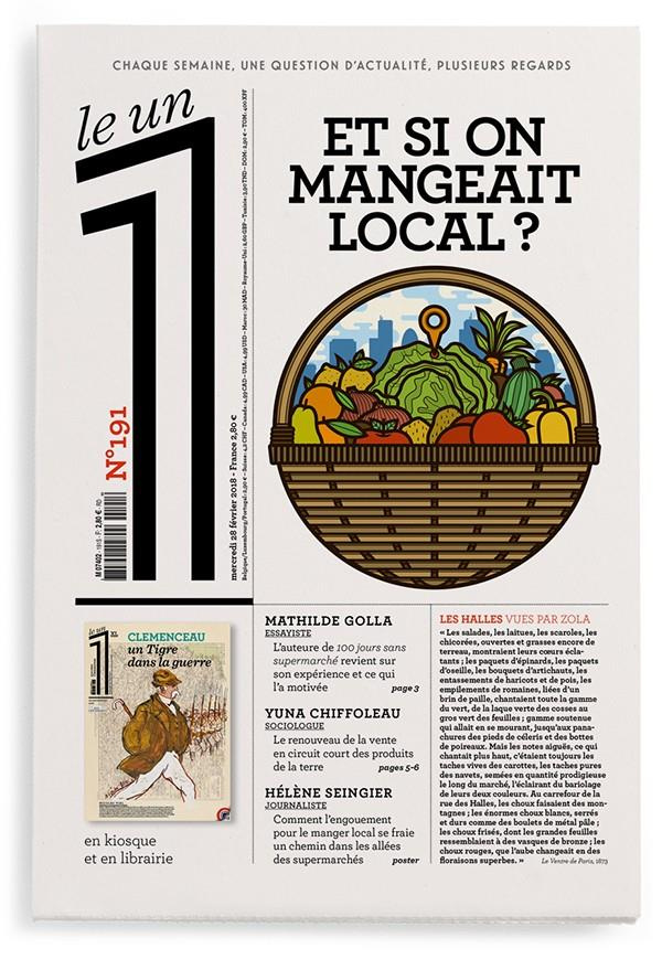 Le 1 N° 191, mercredi 28 février 2018 : Et si on mangeait local ?