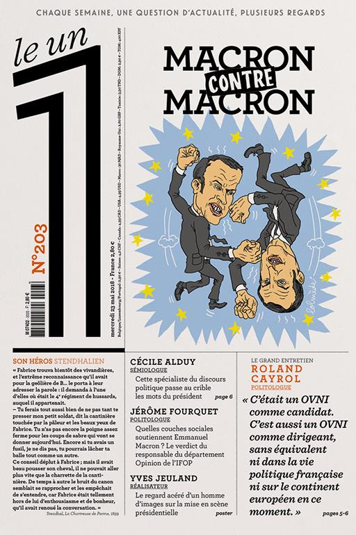 Le 1 N° 203, mai 2018 : Macron contre Macron