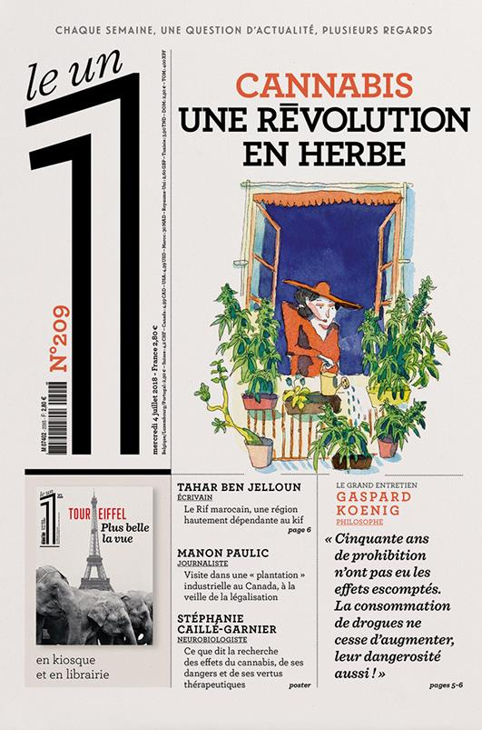 Le 1 N° 209 : Cannabis. Une révolution en herbe