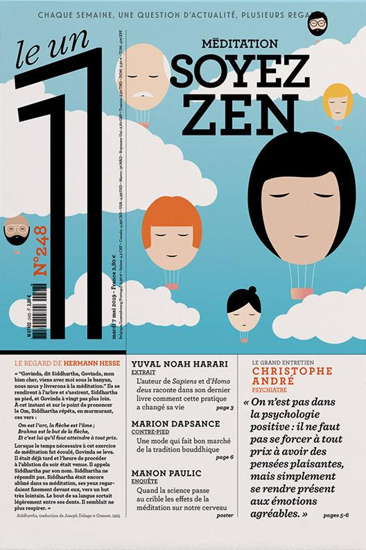 Le 1 N° 248, mardi 7 mai 2019 : Soyez zen