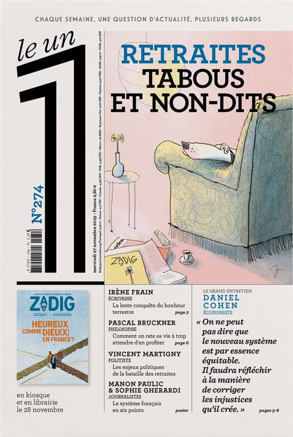 Le 1 N° 274 : Retraites. Tabous et non-dits