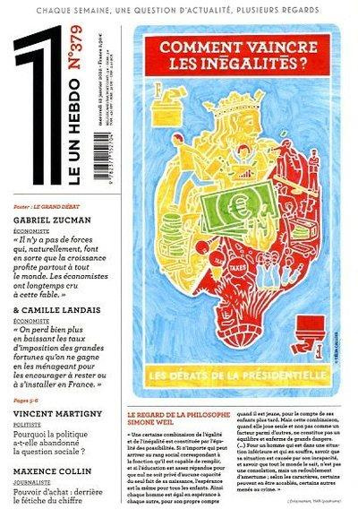 Le 1 N° 379, mercredi 12 janvier 2022 : Comment vaincre les inégalités ?