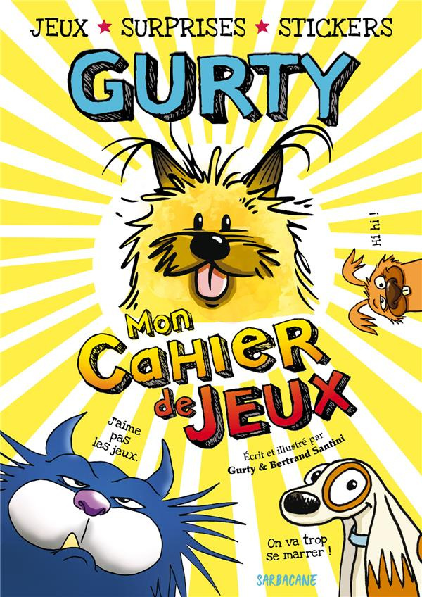 Mon cahier de jeux Gurty