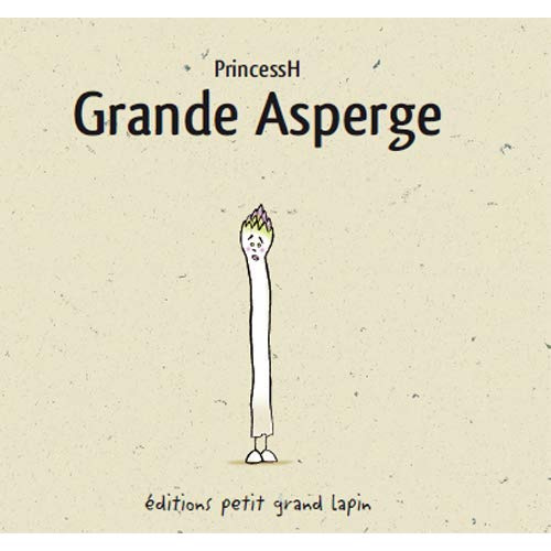 Une grande asperge