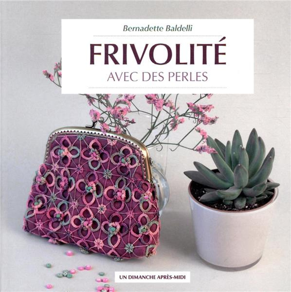 Frivolité avec des perles