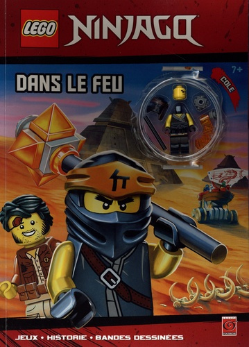 Lego Ninjago Dans le feu. Avec une minifigurine Cole