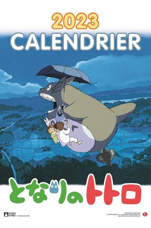 Calendrier Mon voisin Totoro. Edition 2023