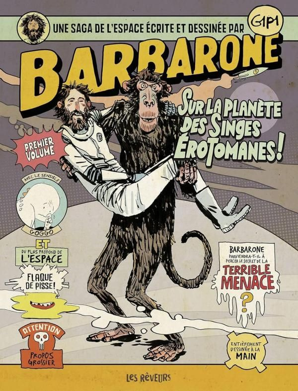 Barbarone sur la planète des singes érotomanes !