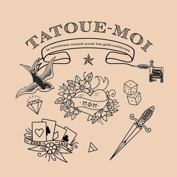 Tatoue-moi. Le nouveau carnet pour les gribouilleurs