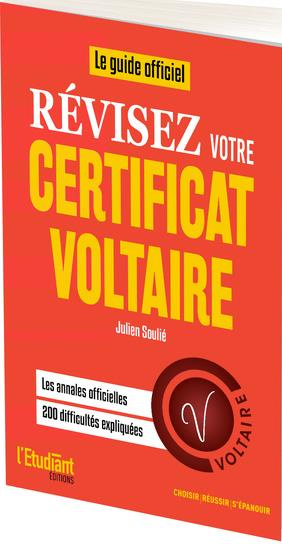 Révisez votre certificat Voltaire !