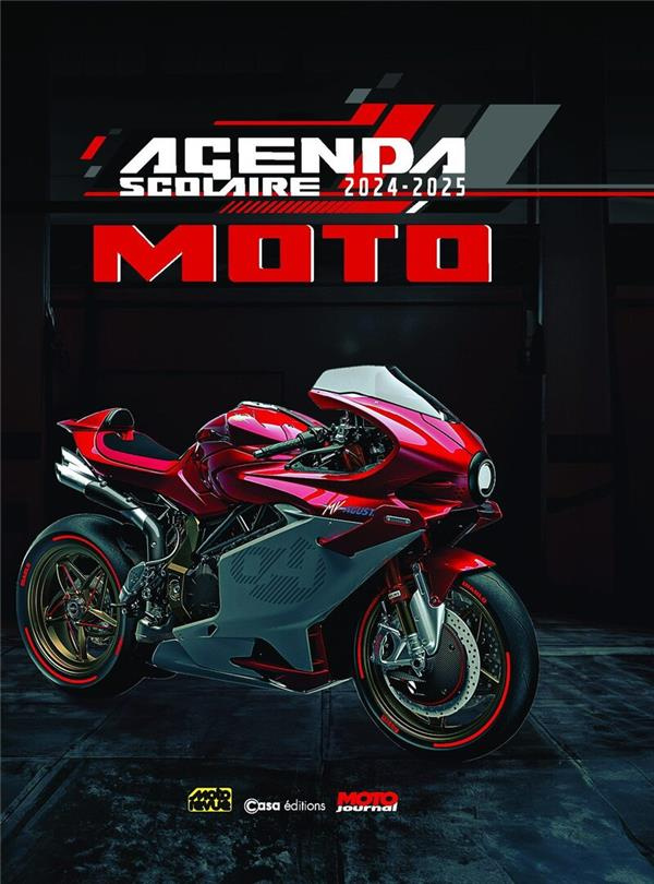 Agenda scolaire Moto. Edition 2024-2025
