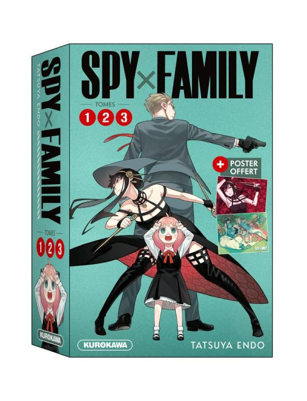 Spy X Family - Coffret : Tomes 1 à 3   Poster