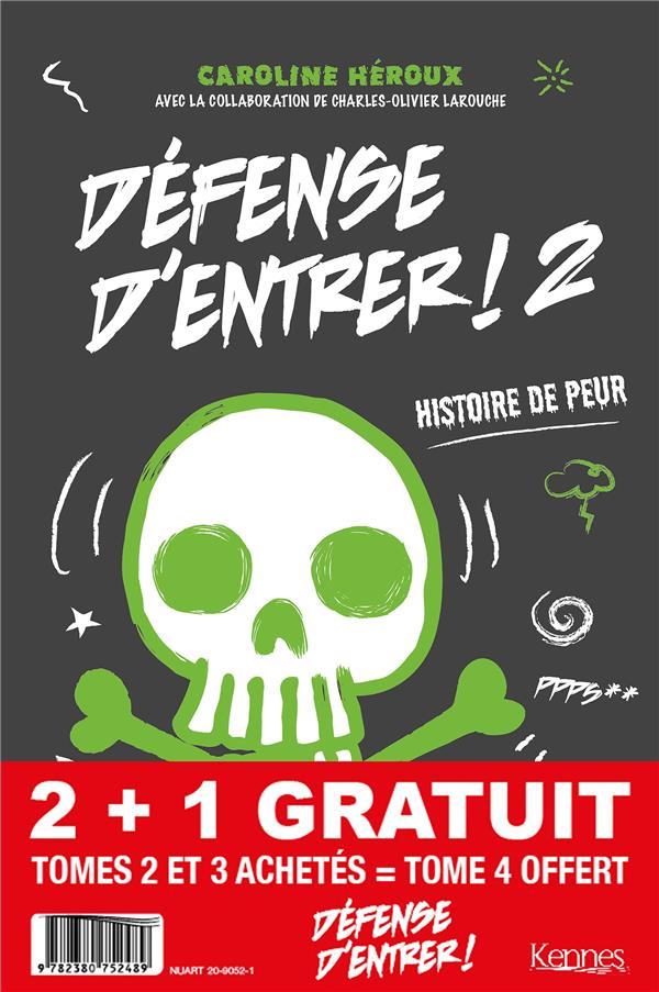 Pack Défense d'entrer! T02 - T03   T04 offert