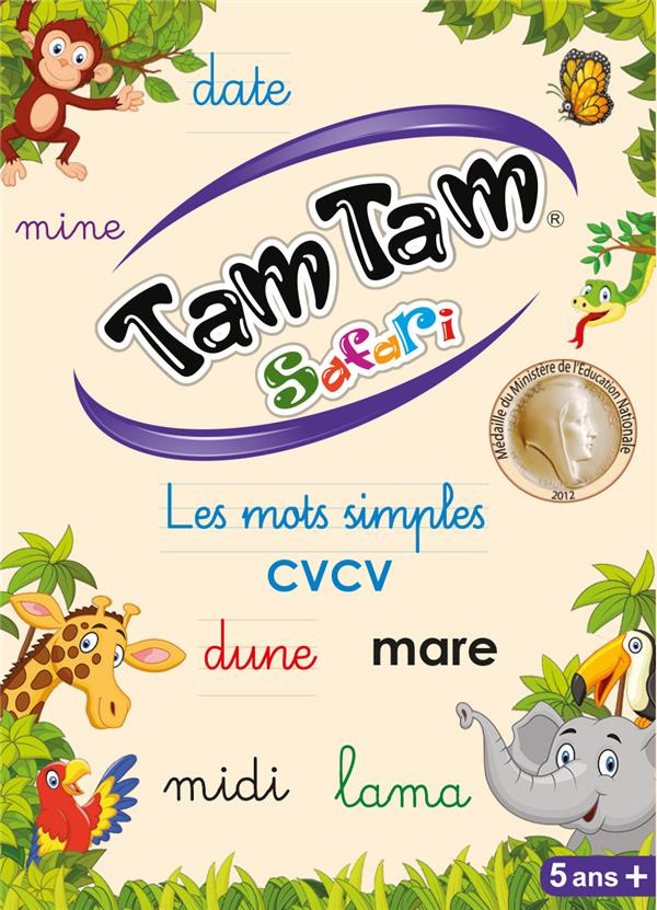 Tam Tam Safari. Les mots simples