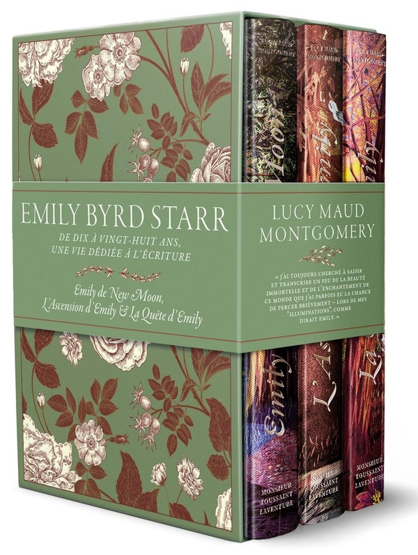 Emily Byrd Starr Coffret en 3 volumes : Emily de New Moon ; L'ascension d'Emily ; La quête d'Emily.