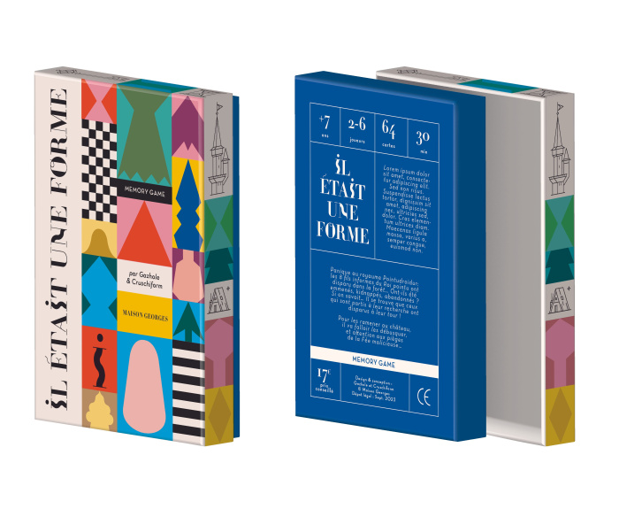 JEU DE MEMOIRE IL ETAIT UNE FORME