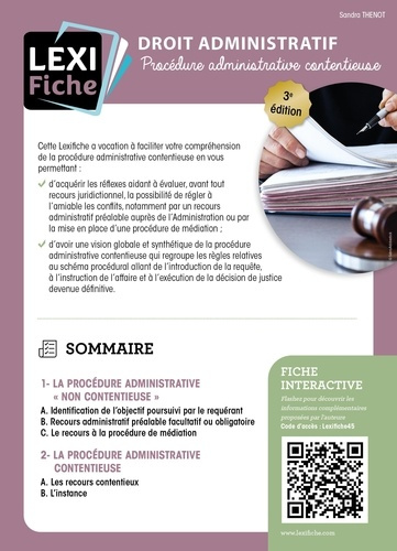 Droit administratif. Procédure administrative contentieuse, 3e édition