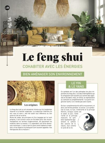 Le feng shui. Cohabiter avec les énergies