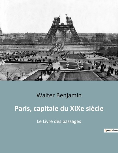 Paris, capitale du XIXe siècle. Le livre des passages