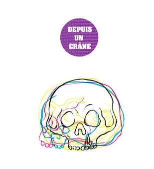 Depuis un crâne
