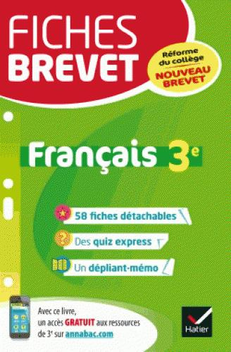 Français 3e. Nouveau brevet