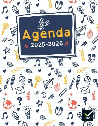 Agenda collège. Edition 2025-2026 [ADAPTE AUX DYS