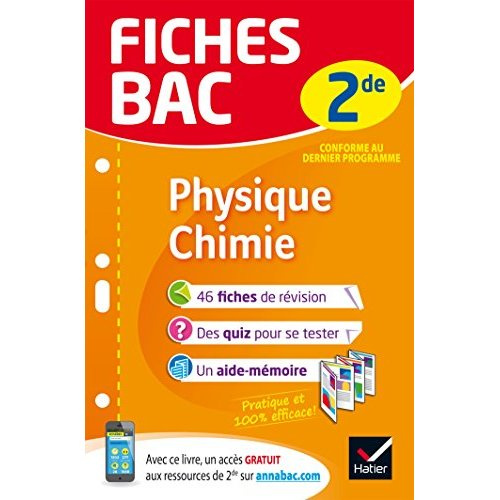Physique-chimie 2de