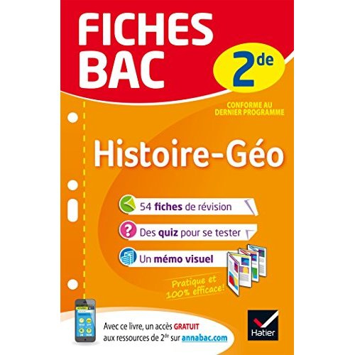 Histoire-géographie 2de