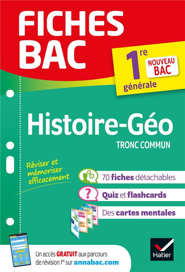 Histoire-Géographie 1re. Edition 2020