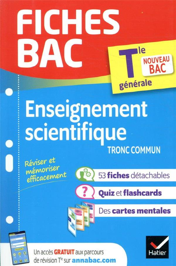 Enseignement scientifique Tle tronc commun. Edition 2021