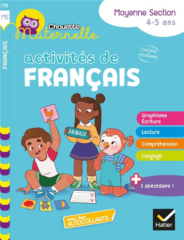 Activités de français. Moyenne Section
