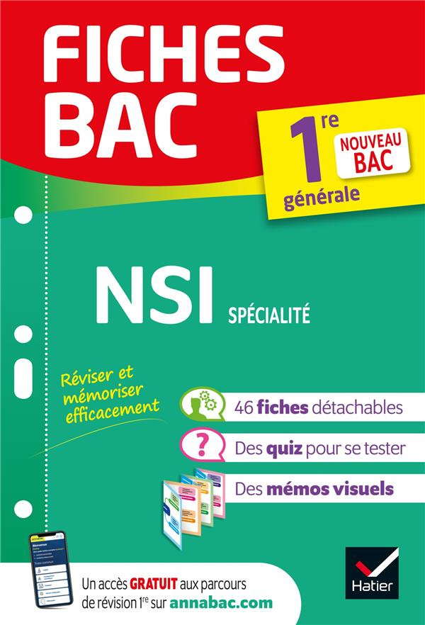 NSI spécialité 1re. Edition 2022