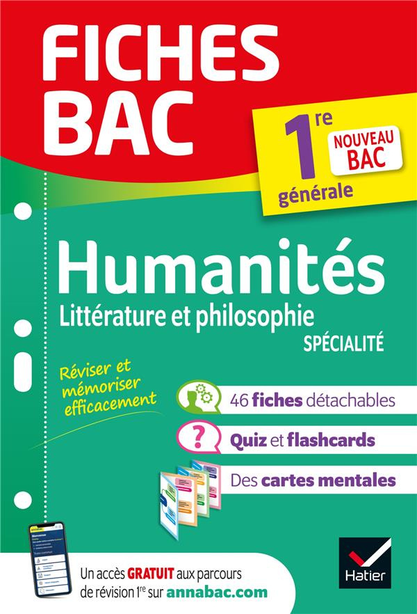 Humanités littérature et philosophie spécialité 1re. Edition 2022