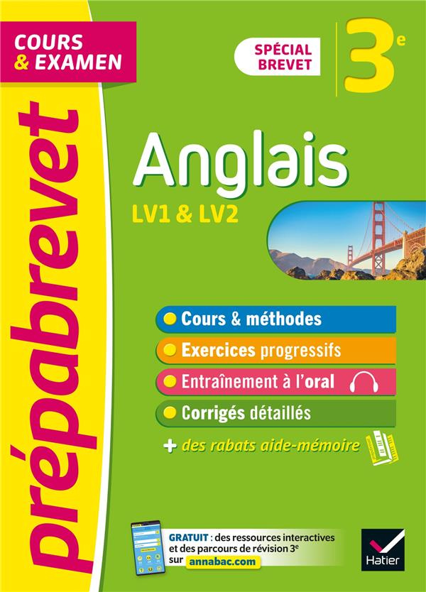 Anglais 3e Spécial Brevet. Edition 2021
