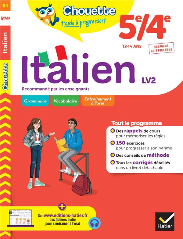 Italien 5e/4e LV2. Edition 2022