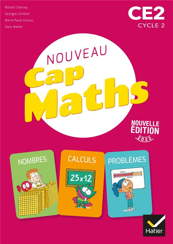 CAP MATHS CE2 - ED. 2022 - LIVRE DE L'ELEVE