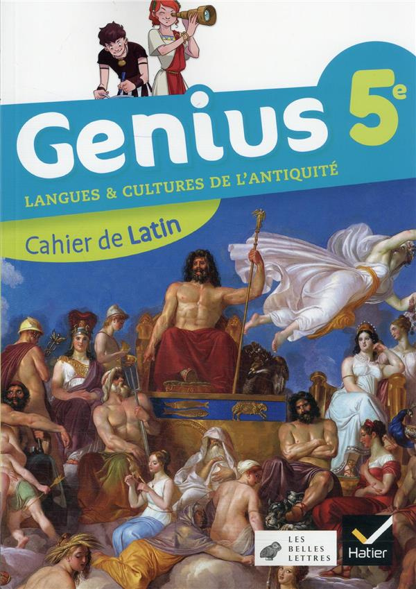 Cahier de latin 5e Genius. Edition 2022